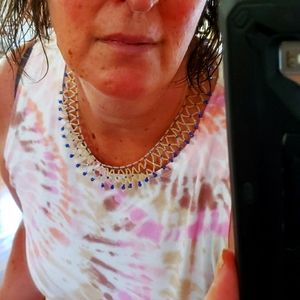 Hand beaded necklace